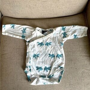 Kate Quinn Organic Cotton Kimono bodysuit - 0-3 months